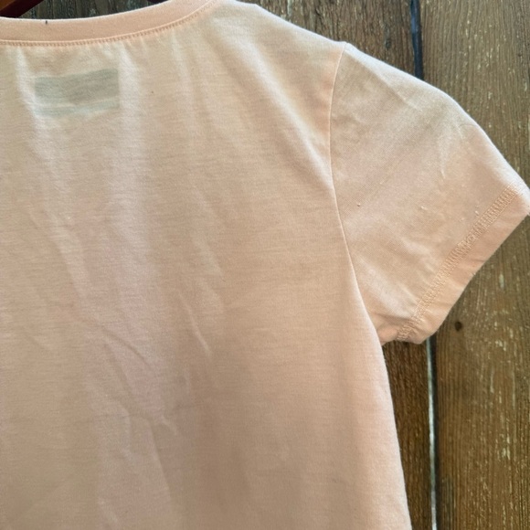 EDDIE BAUER Girls Pink Tee Shirt Rainbow Graphic Size 10/12 - Picture 8 of 9